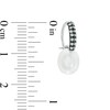 6.5-7.0mm Freshwater Cultured Pearl and Diamond Accent Drop Earrings in 10K White Gold