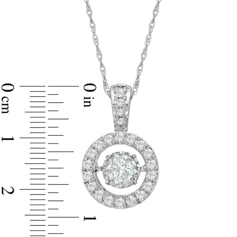 Unstoppable Loveâ¢ CT. T.W. Diamond Frame Pendant in 14K White Gold