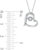 Unstoppable Love™ Diamond Accent Heart Pendant in Sterling Silver
