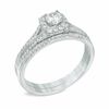 Thumbnail Image 2 of 0.45 CT. T.W. Certified Canadian Diamond Frame Bridal Set in 14K White Gold (I/I2)