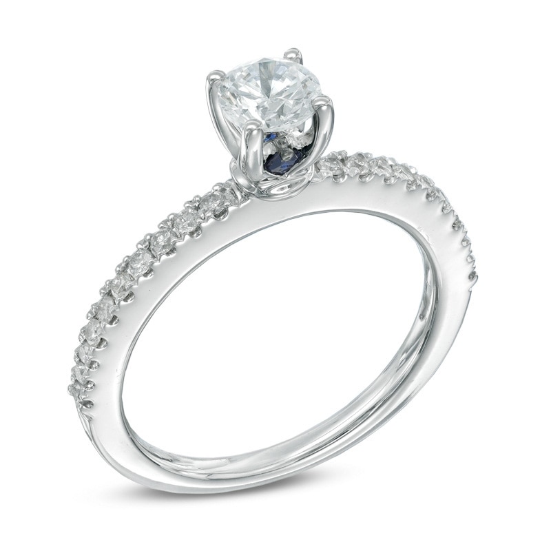 Vera Wang Love Collection 0.63 CT. T.W. Diamond Engagement Ring in 14K White Gold