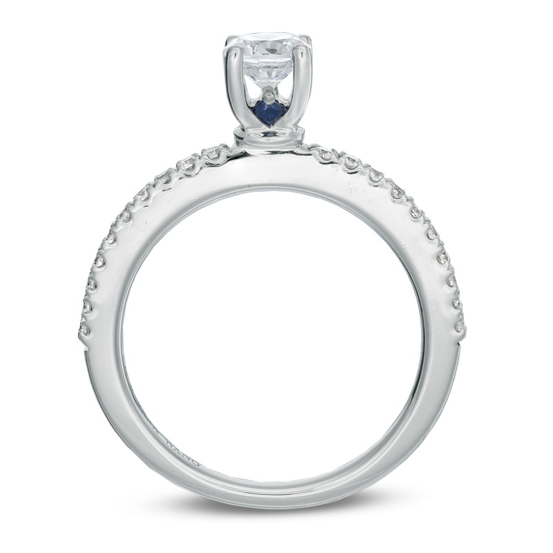 Vera Wang Love Collection 0.63 CT. T.W. Diamond Engagement Ring in 14K White Gold