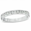 0.25 CT. T.W. Certified Colourless Diamond Anniversary Band in 18K White Gold (E/I1)