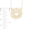 Thumbnail Image 2 of Filigree Heart Necklace in 10K Gold