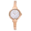 Ladies' Bulova Rose-Tone Watch with Mother-of-Pearl Dial (Model: 97L137)