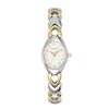 Thumbnail Image 0 of Ladies' Bulova Classic Two-Tone Bangle Watch with Oval White Dial (Model: 98V02)
