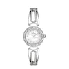 Ladies' Bulova Crystal Accent Bangle Watch with Mother-of-Pearl Dial (Model: 96L126)