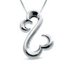 Thumbnail Image 1 of Open Hearts by Jane Seymour™ Pendant in Sterling Silver