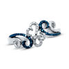 Thumbnail Image 1 of Open Hearts Waves by Jane Seymour™ Diamond Accent Bypass Ring in Sterling Silver