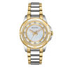 Thumbnail Image 0 of Ladies' Bulova Diamond Accent Two-Tone Watch with Mother-of-Pearl Dial (Model: 98P140)