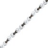 Thumbnail Image 0 of 0.50 CT. T.W. Champagne and White Diamond Heart-Shaped Infinity Bracelet in Sterling Silver - 7.5"