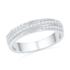 Thumbnail Image 1 of 0.25 CT. T.W. Diamond Band in 10K White Gold