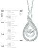 Unstoppable Love™ Diamond Accent Layered Infinity Pendant in Sterling Silver
