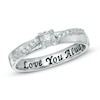 Thumbnail Image 0 of 1/6 CT. T.W. Diamond Promise Ring in 10K White Gold (15 Characters)