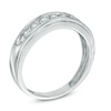 Thumbnail Image 2 of 0.50 CT. T.W. Diamond Comfort Fit Anniversary Band in 10K White Gold