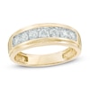 Thumbnail Image 1 of 1.00 CT. T.W. Diamond Comfort Fit Anniversary Band in 10K Gold