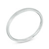 Thumbnail Image 2 of Men's 2.0mm 14K White Gold Satin Wedding Band