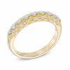Thumbnail Image 2 of 0.25 CT. T.W. Diamond Vintage-Style Anniversary Band in 10K Gold