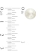 7.5-8.0mm Akoya Cultured Pearl Stud Earrings in 14K Gold