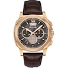 Men's Bulova Chronograph Strap Watch with Black Dial (Model: 97B136)