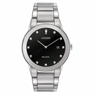 Men s Movado Faceto Stainless Steel Watch with Diamond Accents Model 0606237 Peoples Jewellers