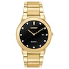 Thumbnail Image 0 of Men's Citizen Eco-Drive® Axiom Diamond Accent Gold-Tone Watch with Black Dial (Model: AU1062-56G)