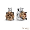 Thumbnail Image 1 of Le Vian Chocolate Diamonds® 0.33 CT. T.W. Diamond Stud Earrings in 14K Vanilla Gold™