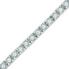 Thumbnail Image 1 of 3.00 CT. T.W. Diamond Tennis Bracelet in Sterling Silver - 7.25"