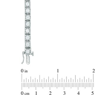 CT. T.W. Diamond Tennis Bracelet in Sterling Silver