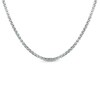 Thumbnail Image 1 of Men's 3.5mm Rolo Chain Necklace in Stainless Steel - 30"