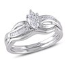 Thumbnail Image 1 of 0.49 CT. T.W. Marquise Diamond Bridal Set in 14K White Gold