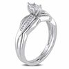 Thumbnail Image 2 of 0.49 CT. T.W. Marquise Diamond Bridal Set in 14K White Gold
