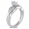 Thumbnail Image 1 of 0.49 CT. T.W. Marquise Diamond Bridal Set in 14K White Gold