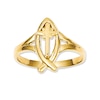 Thumbnail Image 1 of Ichthus Cross Ring in 14K Gold