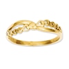 Thumbnail Image 1 of Heart Crossover Ring in 14K Gold