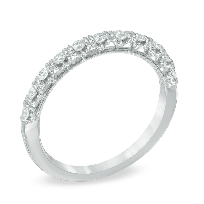 0.25 CT. T.W. Diamond Anniversary Band in 14K White Gold