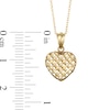 Thumbnail Image 2 of Heart Pendant in 10K Gold