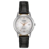 Thumbnail Image 0 of Ladies' Citizen Eco-Drive® Strap Watch with Silver-Tone Dial (Model: FE1086-04A)