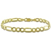 Thumbnail Image 0 of Men's 7.0mm Figaro Chain Bracelet in 10K Gold - 9.0"