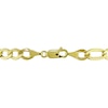 Thumbnail Image 1 of Men's 7.0mm Figaro Chain Bracelet in 10K Gold - 9.0"