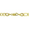 Thumbnail Image 1 of Men's 7.0mm Figaro Chain Bracelet in 10K Gold - 9.0"