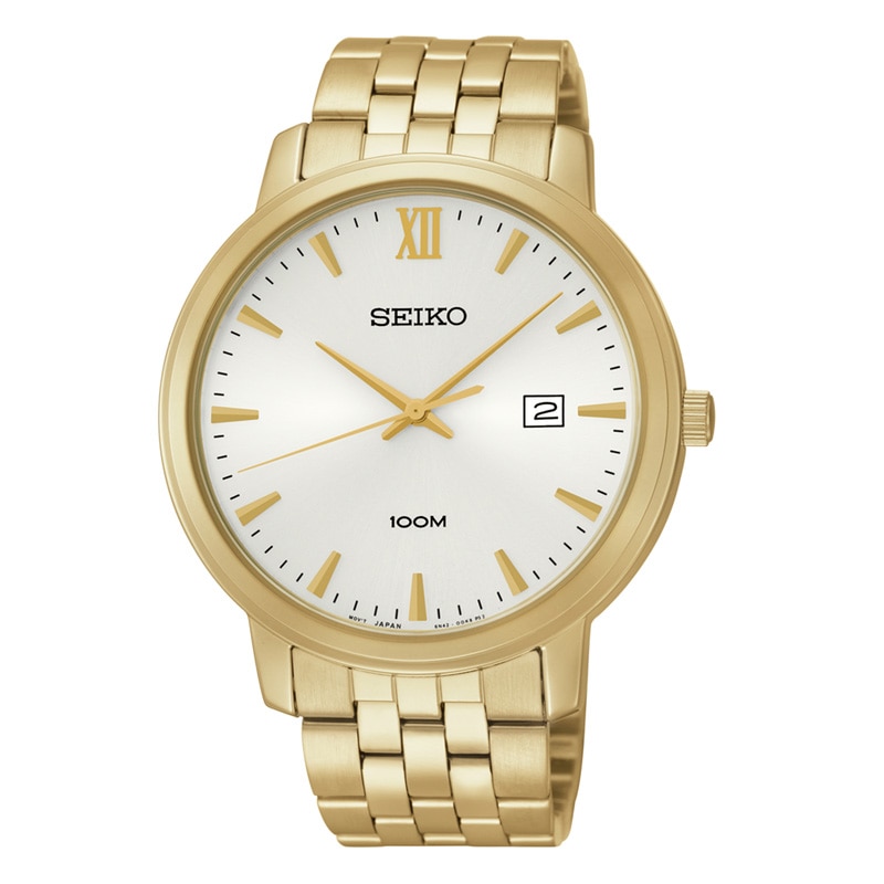 Men's Seiko Watch with Silver Dial (Model: SUR122)|Peoples Jewellers