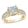 Thumbnail Image 1 of 1.00 CT. T.W. Composite Diamond Engagement Ring in 14K Gold