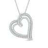 Thumbnail Image 1 of Multi-Gemstone and Diamond Accent Pendant in Sterling Silver