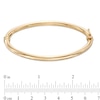 Thumbnail Image 2 of 4.0mm Polished Bangle in 10K Gold