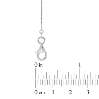 4.5-5.0mm Freshwater Cultured Pearl Station Necklace in Sterling Silver