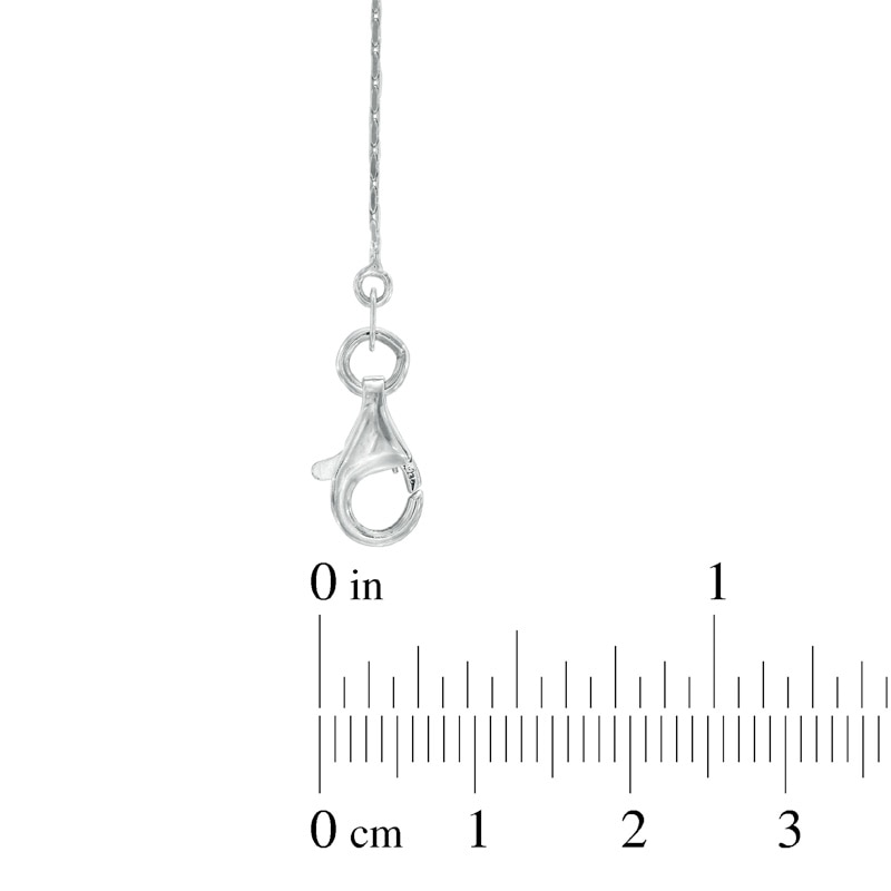 4.5 - 5.0mm Cultured Freshwater Pearl Station Necklace in Sterling Silver