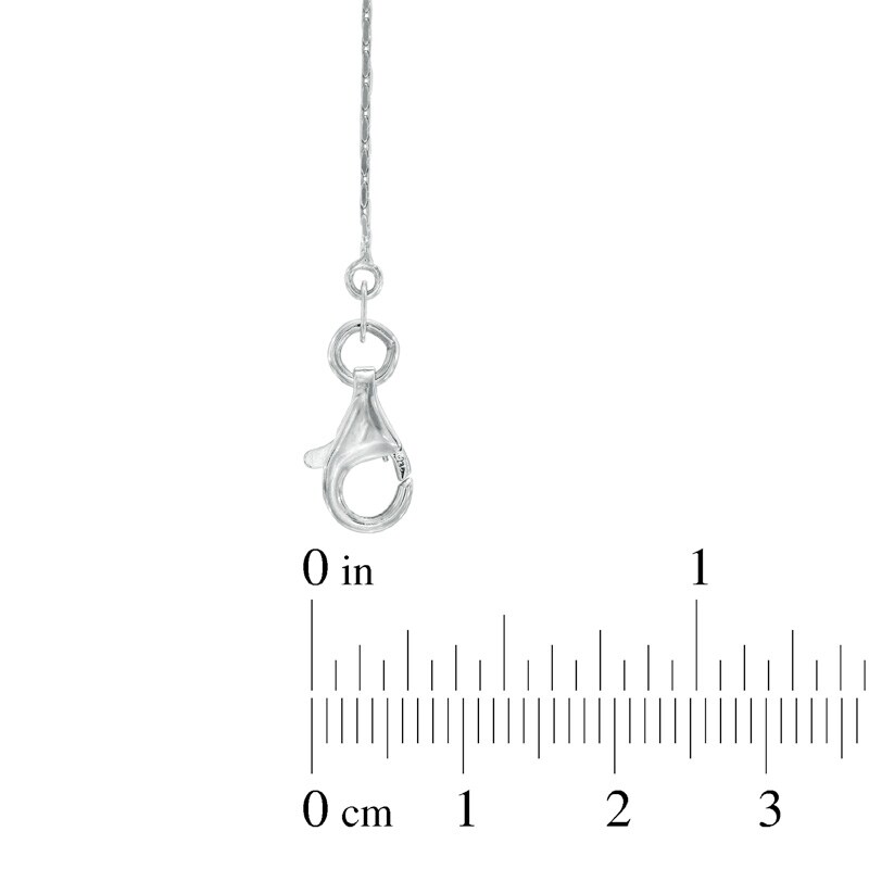 4.5 - 5.0mm Cultured Freshwater Pearl Station Necklace in Sterling Silver