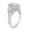 Thumbnail Image 1 of 0.95 CT. T.W. Marquise Diamond Past Present Future® Ring in 14K Two-Tone Gold