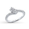 Ever Us™ 1.00 CT. T.W. Two-Stone Diamond Ring in 14K White Gold